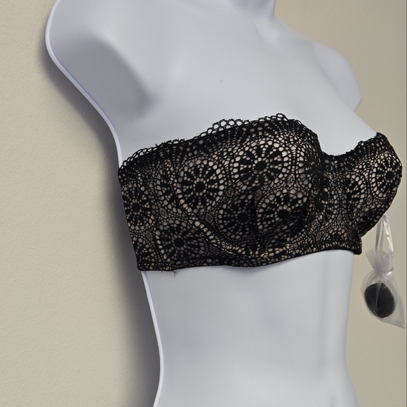 Free People Starla Underwire Multiway Bra Black 32C - Picture 6 of 16